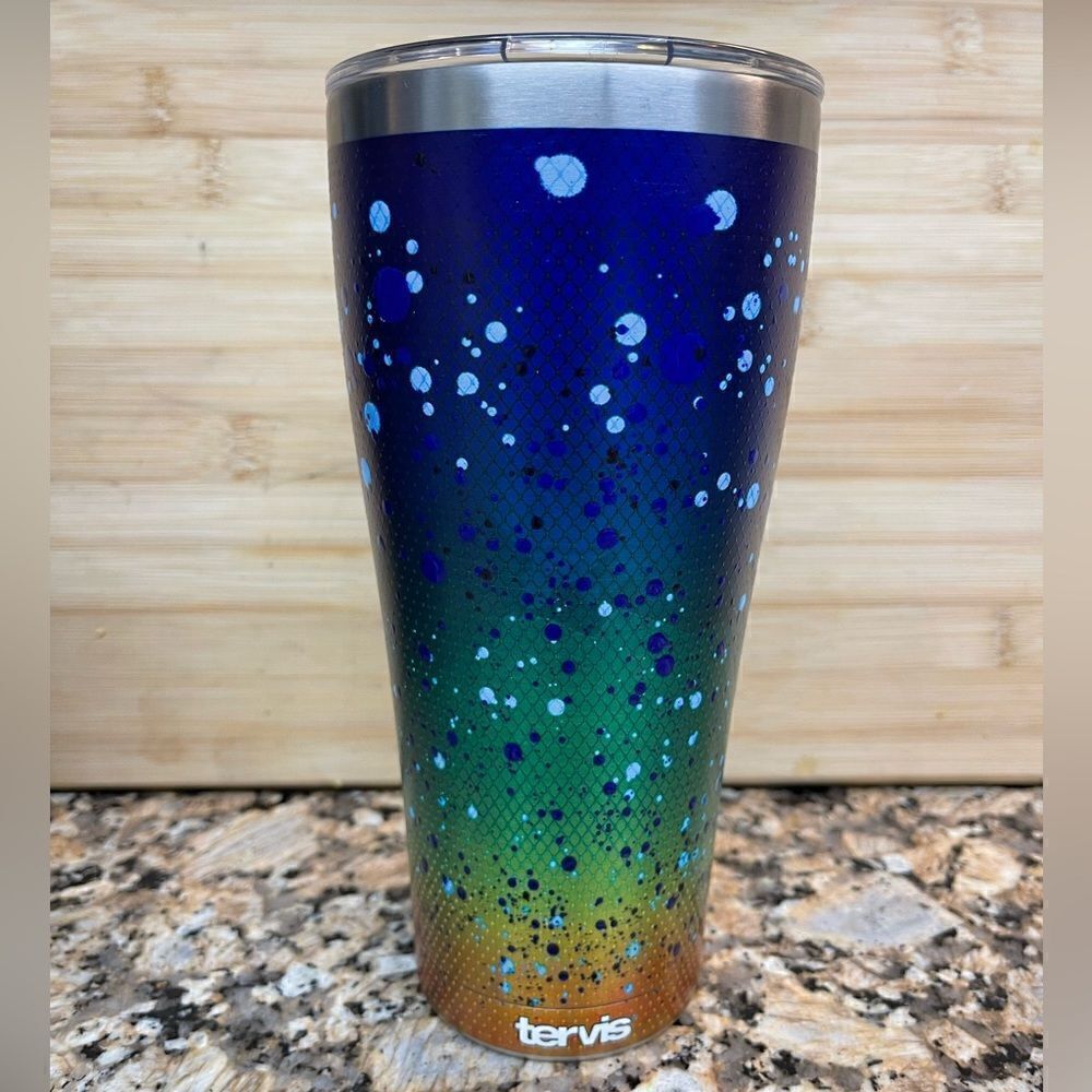 New tervis 30oz Stainless Steel “ MAHI PATTERN”